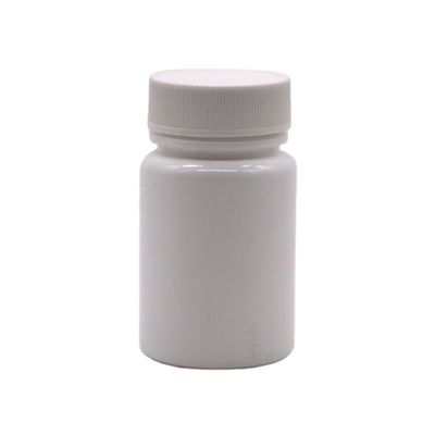 50 ml PE Στρογγυλό σχήμα HDPE πλαστικό μπουκάλι για φάρμακα