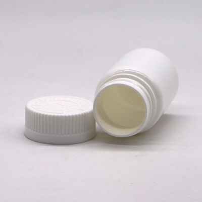 50 ml PE Στρογγυλό σχήμα HDPE πλαστικό μπουκάλι για φάρμακα