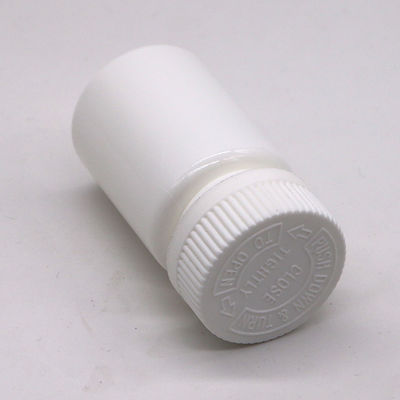 50 ml PE Στρογγυλό σχήμα HDPE πλαστικό μπουκάλι για φάρμακα