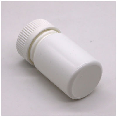 50 ml PE Στρογγυλό σχήμα HDPE πλαστικό μπουκάλι για φάρμακα