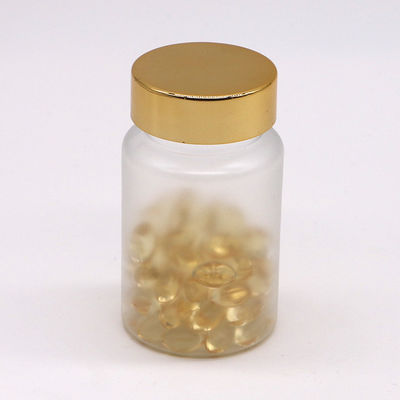 Περιεκτικά για κάψουλες φαρμάκων σε 90mL PET με παγωμένο φινίρισμα και καπάκι με βίδα
