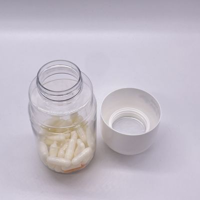 120ml/130ml/180ml/200ml/250ml HDPE πλαστικό μπουκάλι σε σχήμα κάψουλας για συμπλήρωμα βιταμινών