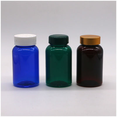 Βιομηχανική ιατρική 160ml/5.3oz PET πλαστική φιάλη με Flip Cap/Child Resistant Cap