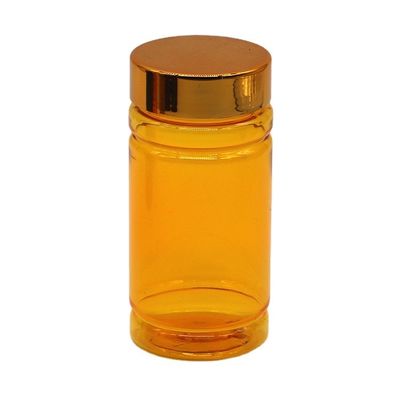 175ML χωρητικότητα PET πλαστική κάψουλα χάπι φιάλη με CRC βίδα Flip Top Caps