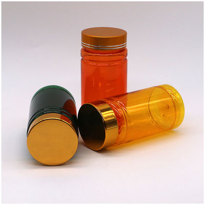 175ML χωρητικότητα PET πλαστική κάψουλα χάπι φιάλη με CRC βίδα Flip Top Caps