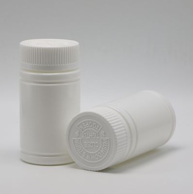 120 ml Στρογγυλό PE πλαστικό μπουκάλι με καπάκι με βίδα για χάπια