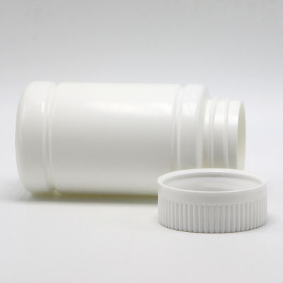 120 ml Στρογγυλό PE πλαστικό μπουκάλι με καπάκι με βίδα για χάπια