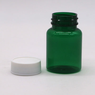 Βιομηχανική ιατρική 50 ml PET πλαστικό μπουκάλι με καπάκι βίδας και εξατομικευμένη εκτύπωση ετικέτας