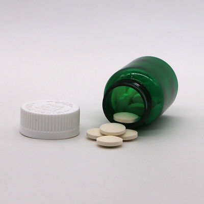 Βιομηχανική ιατρική 50 ml PET πλαστικό μπουκάλι με καπάκι βίδας και εξατομικευμένη εκτύπωση ετικέτας