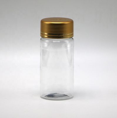 Βιομηχανικό Φαρμακευτικό 90mL PET κοντέινερ ευθείας σωλήνας για χάπια και κάψουλες