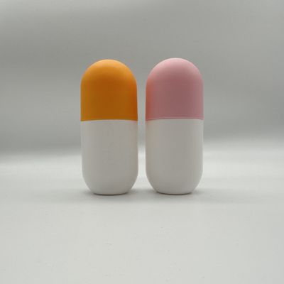 Πινακίδιο καπάκι 130 ml HDPE Καψούλα για συμπλήρωμα Γλυκά Ταμπλέτες Πιστώματα πλαστικής ιατρικής