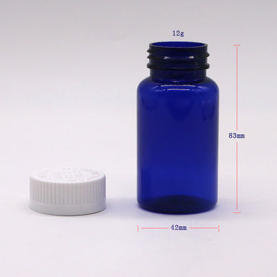 75 ml στρογγυλό σχήμα PET πλαστικό μπουκάλι με καπάκι βίδας και εξειδικευμένη υπηρεσία εκτύπωσης ετικέτας
