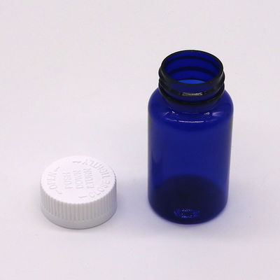 75 ml στρογγυλό σχήμα PET πλαστικό μπουκάλι με καπάκι βίδας και εξειδικευμένη υπηρεσία εκτύπωσης ετικέτας