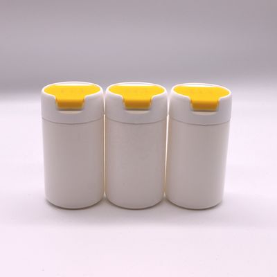 Υλικό PE 120 ml Στρογγυλό σχήμα HDPE πλαστικό μπουκάλι για την αποθήκευση στερεών δισκίων και κάψουλων