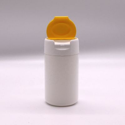 Υλικό PE 120 ml Στρογγυλό σχήμα HDPE πλαστικό μπουκάλι για την αποθήκευση στερεών δισκίων και κάψουλων