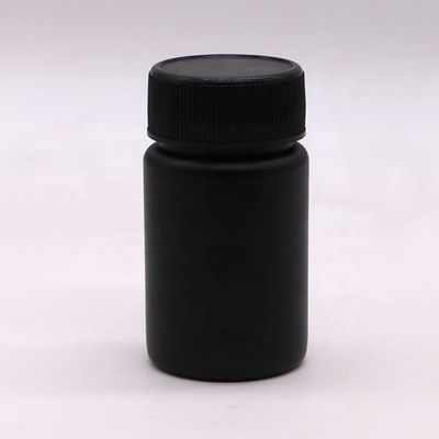 Φαρμακευτική σκόνη κάψουλα 70 ml PET πλαστικό μπουκάλι με καπάκι βίδας και εκτύπωση ετικέτας