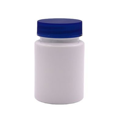 80 ml μπουκάλι HDPE με ευρύ στόμα Κεψουλάκια κενών καψουλών με καπάκι βίδας και καπάκι ασφαλείας παιδιού