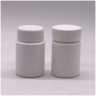 80 ml μπουκάλι HDPE με ευρύ στόμα Κεψουλάκια κενών καψουλών με καπάκι βίδας και καπάκι ασφαλείας παιδιού