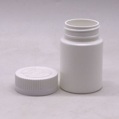80 ml μπουκάλι HDPE με ευρύ στόμα Κεψουλάκια κενών καψουλών με καπάκι βίδας και καπάκι ασφαλείας παιδιού