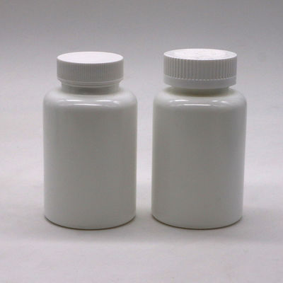 Προσαρμοσμένο λογότυπο 175mL Στρογγυλό σχήμα PE πλαστικό μπουκάλι για την αποθήκευση καψουλών