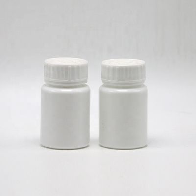 30 ml χωρητικότητας HDPE φορητό λευκό πλαστικό δοχείο για χάπια με καπάκι ασφαλείας παιδιών