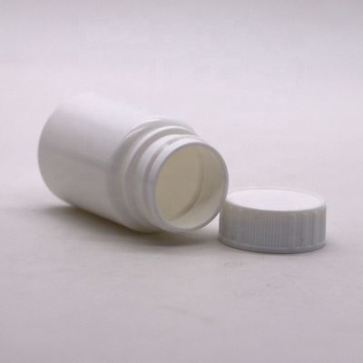 30 ml χωρητικότητας HDPE φορητό λευκό πλαστικό δοχείο για χάπια με καπάκι ασφαλείας παιδιών