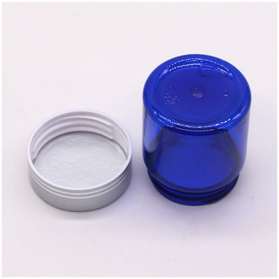 Επαναγεμιστέα 40 ml/1.3oz Πίτ Πίτ Καψούλα Φιαλίδιο ιχθυελαίου με ασημένιο αλουμινένιο καπάκι