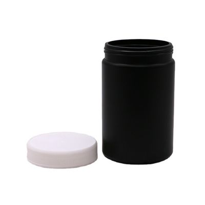Ιατρική Βιομηχανική 250ml HDPE προσαρμοσμένο πλαστικό βάζο τροφίμων με καπάκι βίδας και θερμική επαγωγή