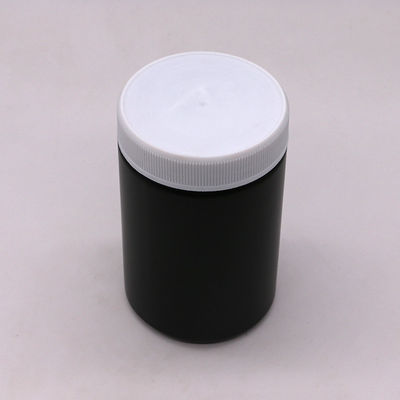 Ιατρική Βιομηχανική 250ml HDPE προσαρμοσμένο πλαστικό βάζο τροφίμων με καπάκι βίδας και θερμική επαγωγή