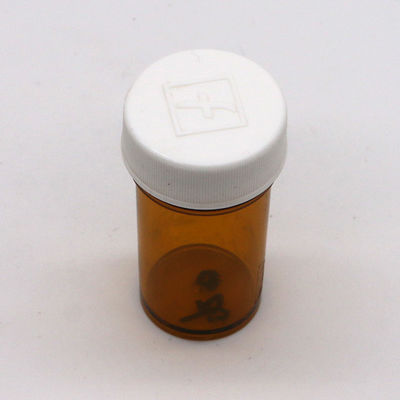 15 ml PET πλαστικό φιαλίδιο για τα χάπια για την χημική αξιοπιστία της στερεής σκόνης