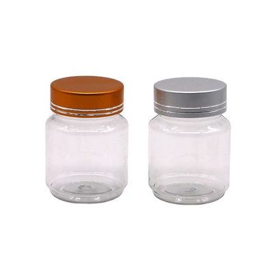 70 ml PET Φαγγατρικής Κατηγορίας Νερά πλαστικά Καψάκια Φαλάκια με Χρυσό Ασημένιο Καπάκι Εξαγωγέας
