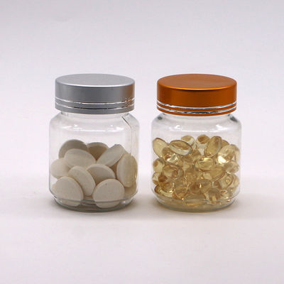70 ml PET Φαγγατρικής Κατηγορίας Νερά πλαστικά Καψάκια Φαλάκια με Χρυσό Ασημένιο Καπάκι Εξαγωγέας