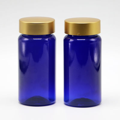 100 ml PET προσαρμοσμένο χρώμα αποστειρωμένο ανανεώσιμο φάρμακο πλαστικό μπουκάλι για χάπια