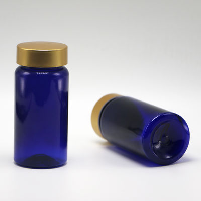 100 ml PET προσαρμοσμένο χρώμα αποστειρωμένο ανανεώσιμο φάρμακο πλαστικό μπουκάλι για χάπια