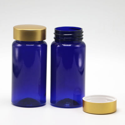 100 ml PET προσαρμοσμένο χρώμα αποστειρωμένο ανανεώσιμο φάρμακο πλαστικό μπουκάλι για χάπια
