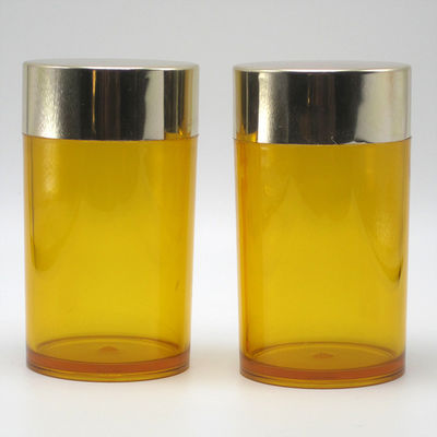 Άδειο στρογγυλό μπουκάλι για φάρμακα 100 ml PET πλαστικού τύπου για φαρμακευτική συσκευασία