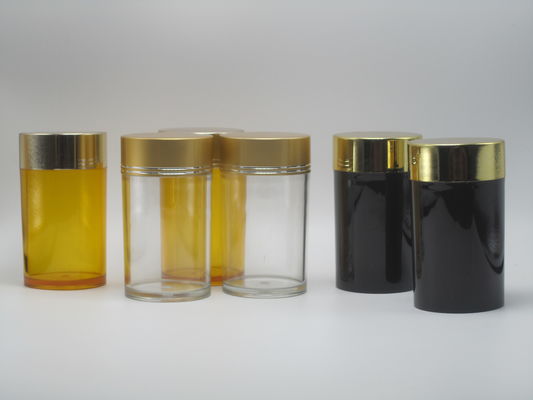 Άδειο στρογγυλό μπουκάλι για φάρμακα 100 ml PET πλαστικού τύπου για φαρμακευτική συσκευασία