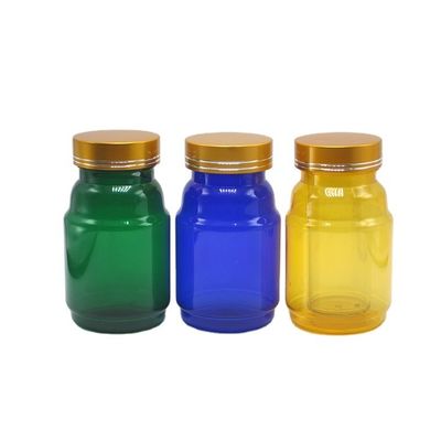 200 ml PET πλαστικές φιάλες Διαφανές προσαρμοσμένο χρώμα για δοχεία αποθήκευσης τροφίμων