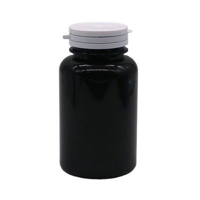 Προσαρμόστε το χρώμα PET 250ml Στρογγυλό πλαστικό μπουκάλι για το δοχείο κάψουλας φαρμάκων