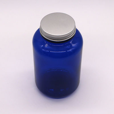500 ml πλαστικό δοχείο φαρμάκων PET με εκτύπωση οθόνης και προστατευτικό καπάκι για παιδιά