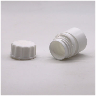 20 ml λευκό HDPE επαναγεμήσιμο στερεό φάρμακο κάψουλα χάπια δισκία πλαστικό μπουκάλι βάζο για άλλα φάρμακα
