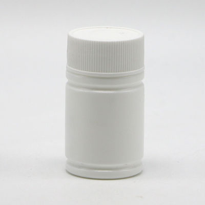 15mm HDPE Βαμβάκι σχήμα πλαστικό μπουκάλι Μικρή χωρητικότητα 15cc πλαστικό φιαλίδιο καπάκι βίδα