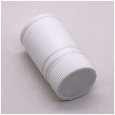 15mm HDPE Βαμβάκι σχήμα πλαστικό μπουκάλι Μικρή χωρητικότητα 15cc πλαστικό φιαλίδιο καπάκι βίδα