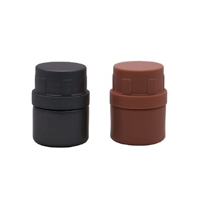 25 ml λευκό HDPE κενό επαναγεμιζόμενο στερεό φαρμακευτικό μπουκάλι κάψουλες για χημική σκόνη