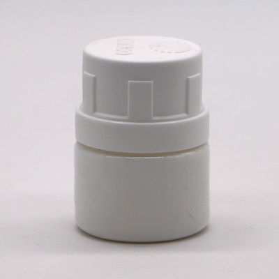 25 ml λευκό HDPE κενό επαναγεμιζόμενο στερεό φαρμακευτικό μπουκάλι κάψουλες για χημική σκόνη