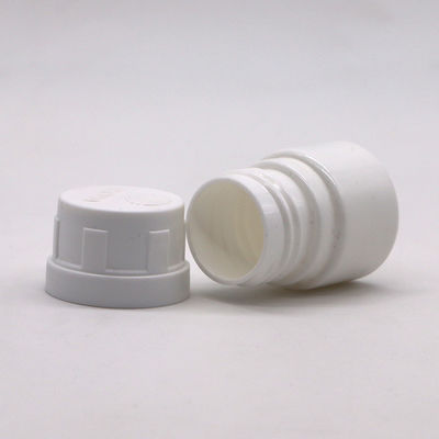 25 ml λευκό HDPE κενό επαναγεμιζόμενο στερεό φαρμακευτικό μπουκάλι κάψουλες για χημική σκόνη