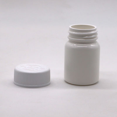 Μικρή χωρητικότητα 40ml HDPE πλαστικό μπουκάλι με καπάκι βίδα και εξατομικευμένη εκτύπωση ετικέτας