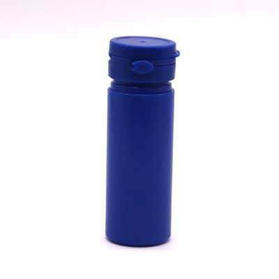 50 ml στρογγυλό σχήμα HDPE πλαστικό μπουκάλι για προσαρμοσμένη χρώμα για την αποθήκευση συμπληρωμάτων ιατρικής