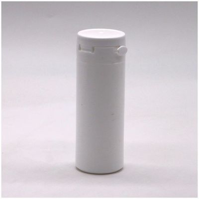 50 ml στρογγυλό σχήμα HDPE πλαστικό μπουκάλι για προσαρμοσμένη χρώμα για την αποθήκευση συμπληρωμάτων ιατρικής