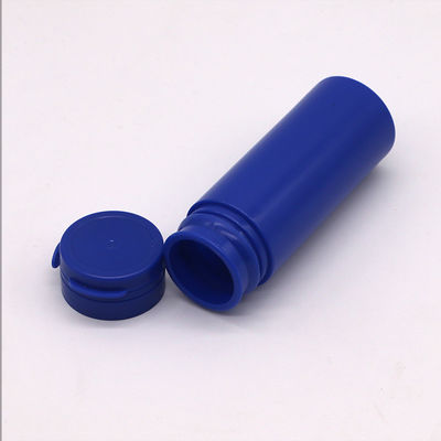 50 ml στρογγυλό σχήμα HDPE πλαστικό μπουκάλι για προσαρμοσμένη χρώμα για την αποθήκευση συμπληρωμάτων ιατρικής